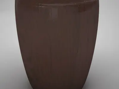 SIDE TABLE 003 Low-poly 3D model