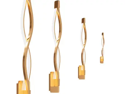 APPLIQUE DECORATIVE LIGHTING 3D model