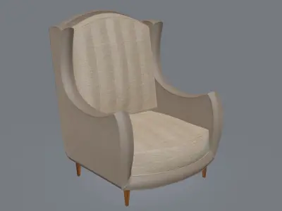Jolly armchair 3D model