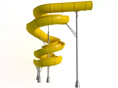 Body Water Slide 3D model