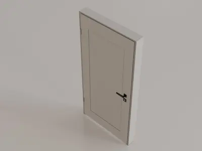 Interior Door 3D model