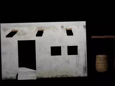 Arabic Old Shop 3D Model  Free 3D model