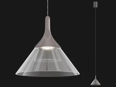 Modern Pendant Light Set 3D model