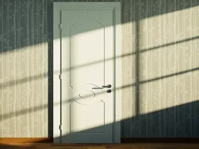 Interior door 3D model