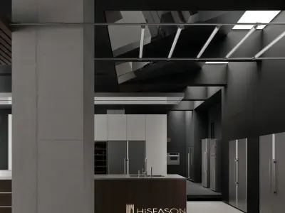 apartment interior scenes   3D model 2
