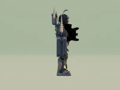 Giant Skibidi Toilet 3D model