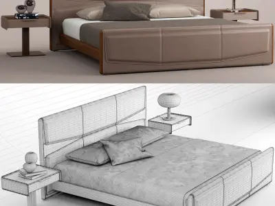 Giorgetti pochette beds  3D model