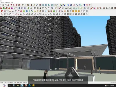 Shopping Mall 3d model collection  3D Model Pack