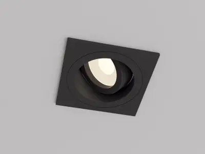 Downlight Akron DL025-2-01B Maytoni Technical Free 3D model