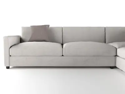 Hooker Furniture - Marq Quinton Sectional 3D model