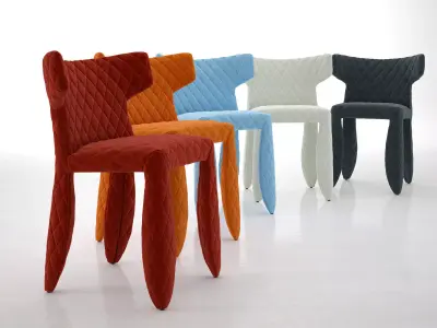 Monster armchair 3D model