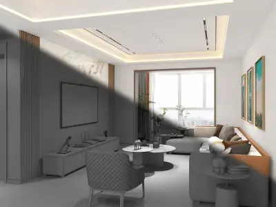 interior design 3D model