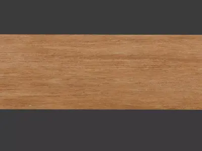 Rustic Farmhouse TV Stand with Barn Doors Low-poly 3D model