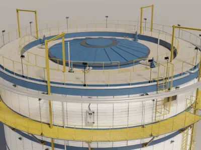 Refinery 2 3D model