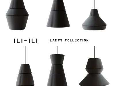 Pendant lamp ili ili combo prom queen 3D model