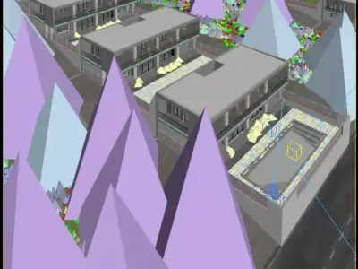Villas Masterplan 3D model