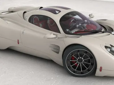  Pagani Utopia 2023 Opening doors and hoods 