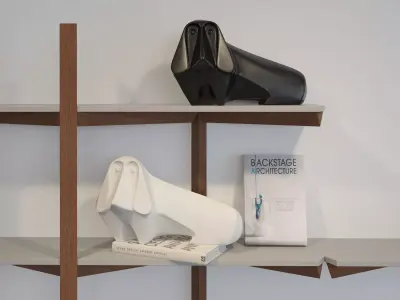 JONATHAN ADLER Ceramic Basset Hound 3D model