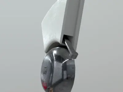 Door Bell Low-poly 3D model