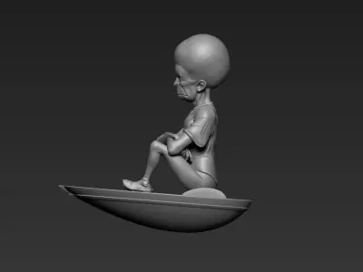 Mekon from The Eagle Comic 3D print model