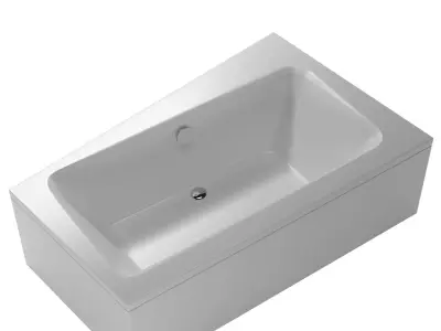 INFINITY ASSYMETRIC BATH 3D model
