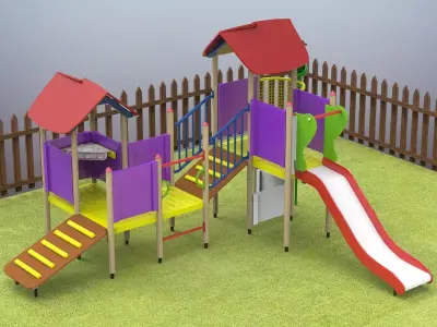 Kids Playground 3D model