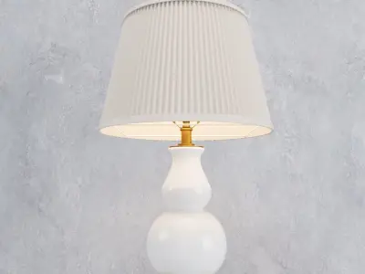Table lamp Fang Gourd 3D model