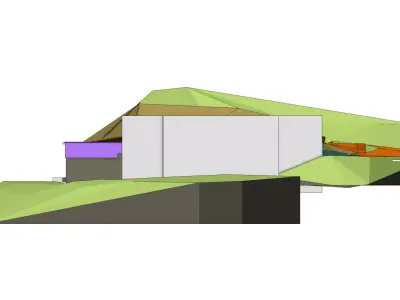 Generic Terrain Context  Conceptual Planning Lay DWG FBX DAE OBJ 3D model