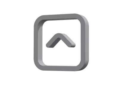 3d angle square up Low-poly 3D model