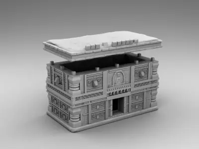 Modular Mayan build 3D print model