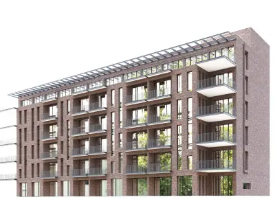 Building 06 3D model purchase