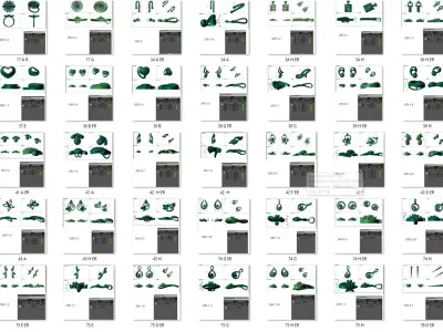 LIGHT WEIGHT 45 PCS BOX SET  3D print model