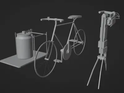 HalfLife LowPoly little pack 3D model