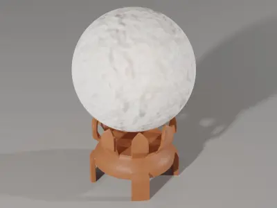 Moon Lamp 3D model purchase