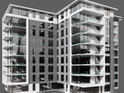 RESIDENTIAL BUILDING NO101 A 3D model