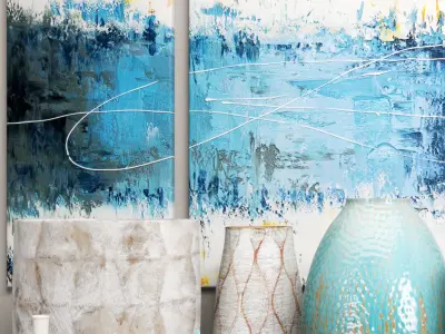 Collection vases 10 3D model