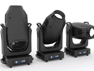 Concert Stage Spot Light Martin Era 800 Performance 3D model