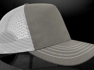  Trucker Hat Grey 