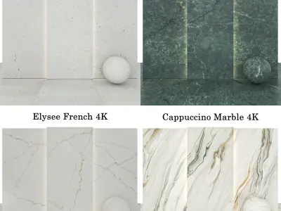 Stone 125  - Elysee-Emerald-Polar-Cappuccino Texture