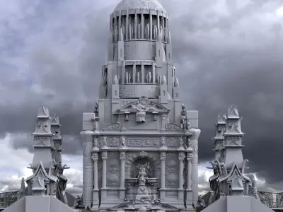 Dukes Grand tower 3D model