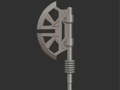 Knight of ren weapon custom 3D print model