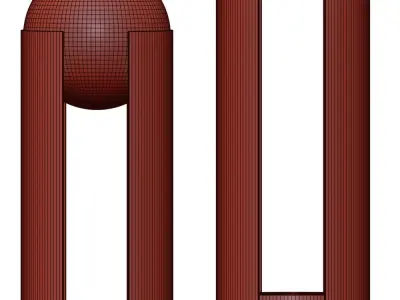 SOFTWING Floor lamp By Natevo 3D model