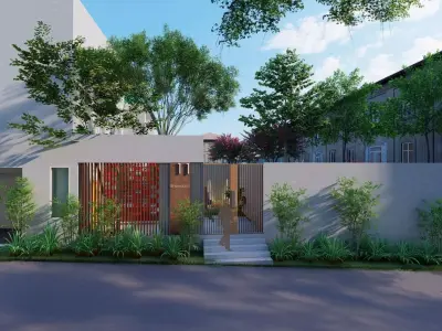 Contemporary Residence in Udaipur  3D model