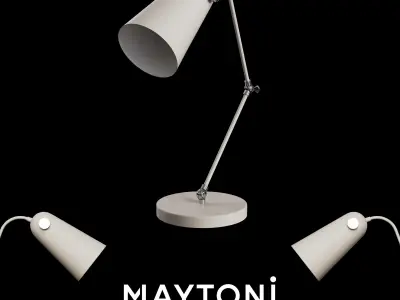 Table lamp Novara MOD611-TL-01-GR Maytoni Modern Free 3D model