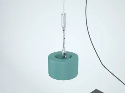 Flos - Parentesi Lamp - Achille Castiglioni and Pio Manzu 1971 3D model