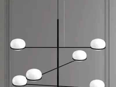 COCO chandelier 3D model buy