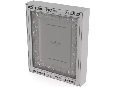Home decorations Picture Frame Low-poly 3D model