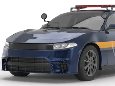  Generic Police Car 01 