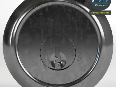 Key hole detail 3D model