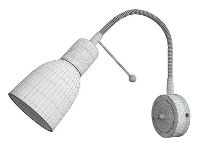 Lettura Arte Lamp Low-poly 3D model